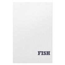 "Fish" fishing fan design Stationery