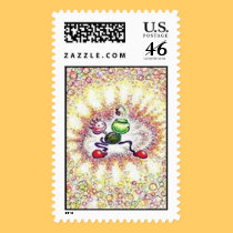 fish flip postage by littleElizzabeth fish flip postage