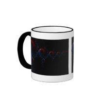 Fish - Fractal art Mugs