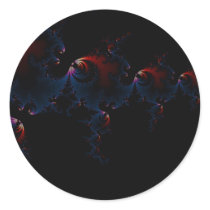 Fish - Fractal art Sticker