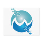 FISH FRIENDLY POST CARD