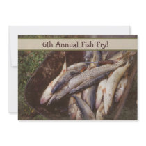Fish Fry Invitations