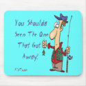 Fish got away mousepads by FishTsdotcom Fish got away mousepads