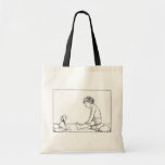 Fish Head Doll Canvas Bag