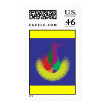 Fish head postage by Derico Fish head postage