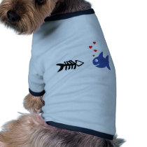 fish in love icon dog clothes