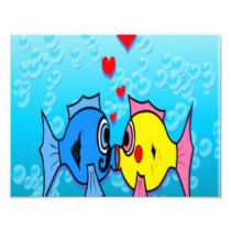 Fish In Love Photo
