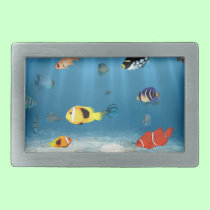 Fish In The Ocean belt buckles