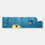 Fish In The Ocean Bumper Stickers