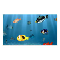 Fish In The Ocean Business Card