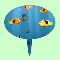 Fish In The Ocean cake picks