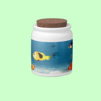 Fish In The Ocean candy jars