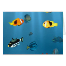 Fish In The Ocean Card