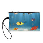 Fish In The Ocean Change Purse
