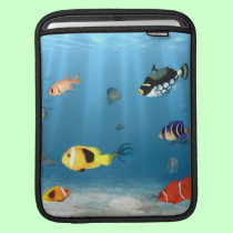 Fish In The Ocean ipad sleeves