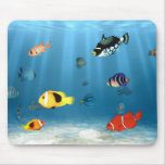 Fish In The Ocean Mouse Pad