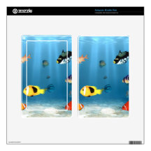 Fish In The Ocean Skin For Kindle Fire