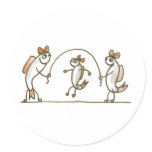 Fish Jumping Rope Stickers