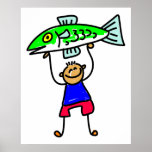 Fish Kid Posters