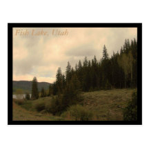 Fish Lake, Utah Postcard