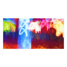 Fish Lights Photo Greeting Card