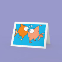 fish love card