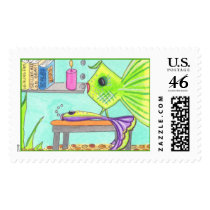 Fish Massage School postage