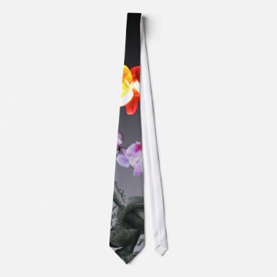 Fish Mermaid Butterfly Flower Fairy Lights Tie by ciararachel
