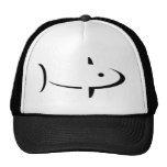 fish mesh hat