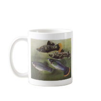 Fish - Mollies - Poecilia sphenops Bookstore Promo mugs