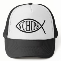 Fish N' Chips Fish Mesh Hat