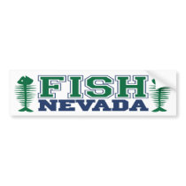 Fish Nevada bumper stickers by FishNHuntObsessions Fish Nevada bumper stickers
