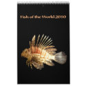 Fish of the World 2010 calendars