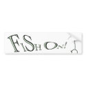fish on bumper stickers