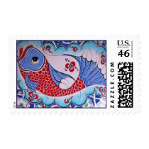Fish Pattern for Fortune / Tile art Stamps