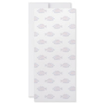 Fish Pattern. Red Line Rainbowfish. Personalized Rack Card