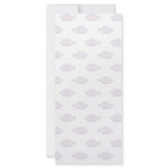 Fish Pattern. Red Line Rainbowfish. Personalized Rack Card