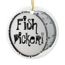 FISH PICKER! CHRISTMAS TREE ORNAMENT