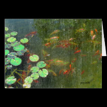 Fish Pond Card by pennysart Fish Pond Card