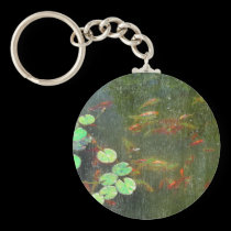 Fish Pond Keychain keychains