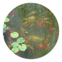 Fish Pond Sticker by pennysart Fish Pond Sticker