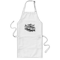 Fish Print Aprons