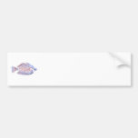 Fish. Red Line Rainbowfish. Bumper Stickers
