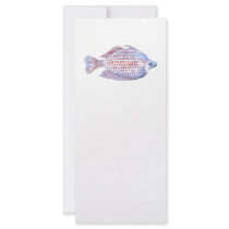 Fish. Red Line Rainbowfish. Rack Cards