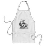 Fish Relaxes by Watching People aprons