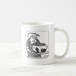 Fish Relaxes by Watching People mugs