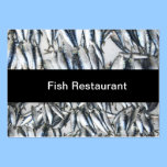 Fish Restaurant business cards