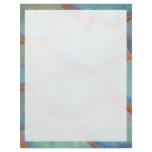 Fish scales from the queen parrotfish custom letterhead