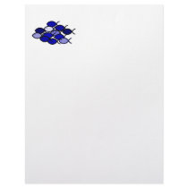 Fish School - Blue letterhead