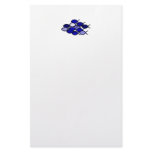 Fish School - Blue Custom Stationery